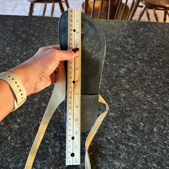 The Row women’s Beach Ankle Tie Sandal - Picture 11 of 11